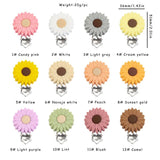 Silicone Flower Beads and Clips for Baby Nipples DIY