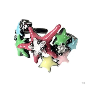 Star Rings Girl Travel Accessories Anniversary Gift