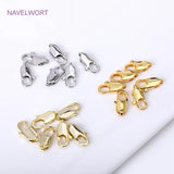 18K Plated Lobster Clasp Connector, Jewelry DIY Accessories