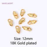 18K Plated Lobster Clasp Connector, Jewelry DIY Accessories