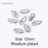 18K Plated Lobster Clasp Connector, Jewelry DIY Accessories