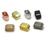 30pcs Alloy Slide Charms Beads Large Hole Spacer Beads for Bracelet DIY Jewelry