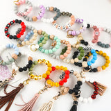 15mm Silicone Leopard Beads for Jewelry Making DIY Necklace Bracelet Keychain