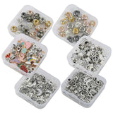 Mixed Alloy Rhinestone Beads Sets for DIY Jewelry Making