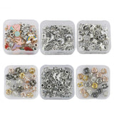 Mixed Alloy Rhinestone Beads Sets for DIY Jewelry Making