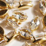 AAA 4x8/5x10mm CZ Marquise Stone Zircon Claw DIY Jewelry