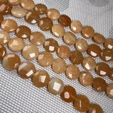 Natural Stone Faceted Beads Crystal Round Shape for Jewelry Making