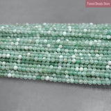 Green Aventurine Beads 15'' Strand 2mm/3mm DIY Jewelry Making Natural Stone