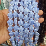 20pcs 15x18mm Sea Turtle Ceramic Beads for DIY Jewelry Making