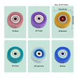 10Pcs Angel Eyes Shape Silicone Beads For DIY Jewelry Making