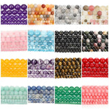 Multicolor Chalcedony Jades Tourmaline Spacer Beads for Jewelry Making