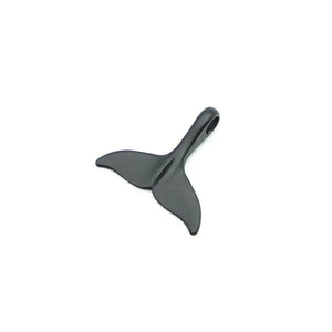 5pcs/pack Alloy Whale Tail for DIY Jewelry Making