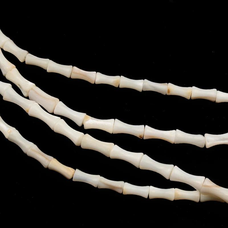 Bone Shape Shell Beads DIY Jewelry Making