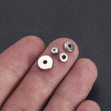 Stainless Steel Small Hole Spacer Beads Jewelry Accessories