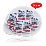 10pc Silicone Beads Be Kinds Jesus Love DIY Nipple Chain Jewelry