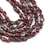 Garnet Gravel Stone Beads for Jewelry Making DIY 15''