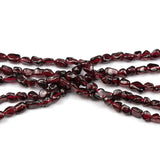 Garnet Gravel Stone Beads for Jewelry Making DIY 15''