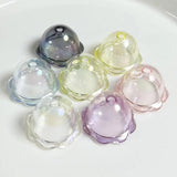 Colorful Bluetear Glitter Wind Bell Spacer Beads Bracelet DIY Decorations
