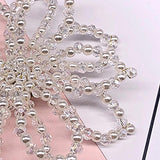 Crystal Pearl Sun Flower Bow Brooch Earrings Set