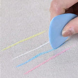 Colorful Erasable Fabric Tailors Chalk Clothing Pattern Triangle Sewing Tool