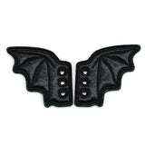 PU Shoe DIY Accessories Bats Glitter Shoe Wings Ornament