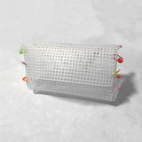 Plastic Mesh Sheet for Icicle Yarn DIY Bag Accessories
