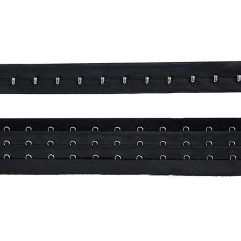 Bra Extender 3 Rows Underwear Clip Shaper Hook & Tape Back Buckle