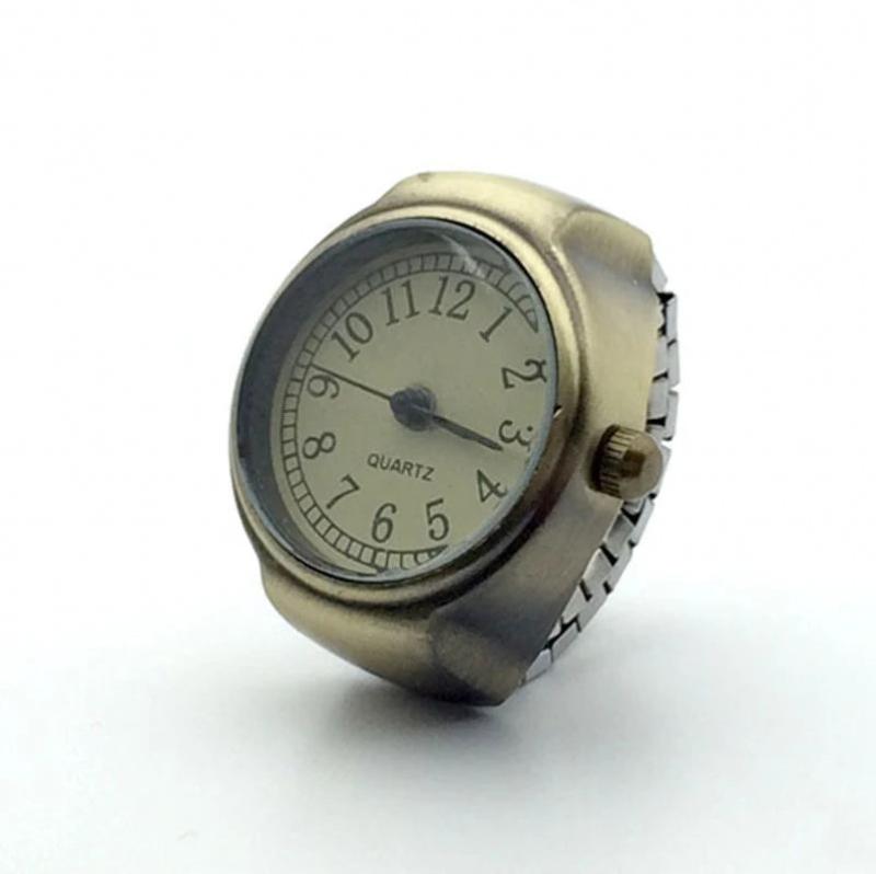 27 Styles Quartz Finger Watch Ring for Women Men Couple Rings Digital Watches