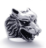 Wolf Ring Men Ring Young and dangerous Ring christmas jewelry
