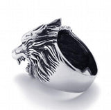 Wolf Ring Men Ring Young and dangerous Ring christmas jewelry