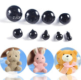 100Pcs 6-14mm Plastic Safety Eyes for DIY Crochet Doll Decoration Plush Toy