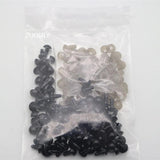 100Pcs 6-14mm Plastic Safety Eyes for DIY Crochet Doll Decoration Plush Toy