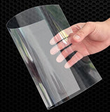 High Transparent PVC Plate 0.3-2mm Clear Plastic Sheet 210x297mm 200x200mm