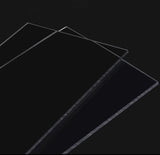 High Transparent PVC Plate 0.3-2mm Clear Plastic Sheet 210x297mm 200x200mm