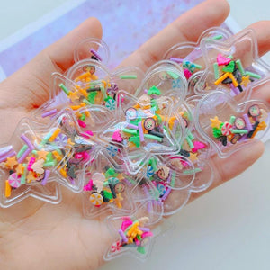 30pcs Halloween PVC Quicksand Patches for DIY Children Accessories