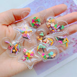 30pcs Halloween PVC Quicksand Patches for DIY Children Accessories