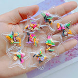 30pcs Halloween PVC Quicksand Patches for DIY Children Accessories