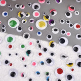 Self-Adhesive Googly Eyes for Crafts DIY Projects Dolls Toys Art Supplies