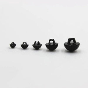 20Pcs Round Buttons Sewing Shank Eyeball DIY Hand Sewing Doll Toy Eyes Nose