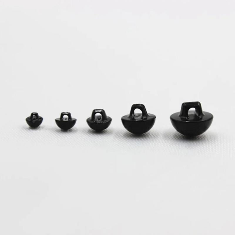 20Pcs Round Buttons Sewing Shank Eyeball DIY Hand Sewing Doll Toy Eyes Nose