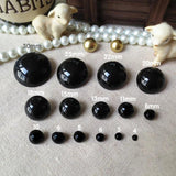 20Pcs Round Buttons Sewing Shank Eyeball DIY Hand Sewing Doll Toy Eyes Nose