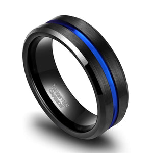 PSJ 8MM Tungsten Rings for Men's Wedding