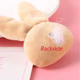 10Pcs Cartoon Plush Rabbit Patches DIY Headwear Clothing Accessories