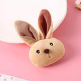 10Pcs Cartoon Plush Rabbit Patches DIY Headwear Clothing Accessories