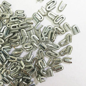 20PCS/Pack 4mm 5mm 6mm Steel Bone Sleeve DIY Clothing Metal Caps