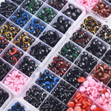 DIY Craft Eyes Noses Sets for Dolls, Colorful Safety Accessories