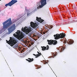 DIY Craft Eyes Noses Sets for Dolls, Colorful Safety Accessories