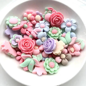 30PCS Resin Accessories for DIY Hairpin Mobile Phone Shell Patch