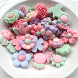 30PCS Resin Accessories for DIY Hairpin Mobile Phone Shell Patch