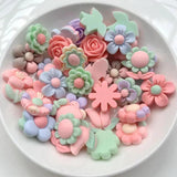 30PCS Resin Accessories for DIY Hairpin Mobile Phone Shell Patch